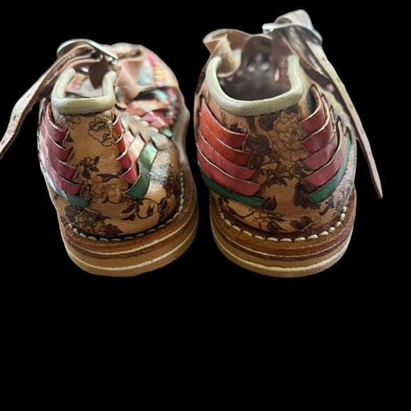 Artesanias Sand Jose Floral Boho Sandals Youth 2 - Picture 5 of 9